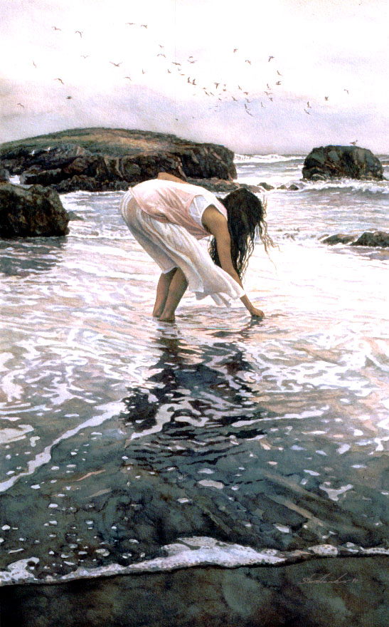 Steve Hanks Conferring with the Sea